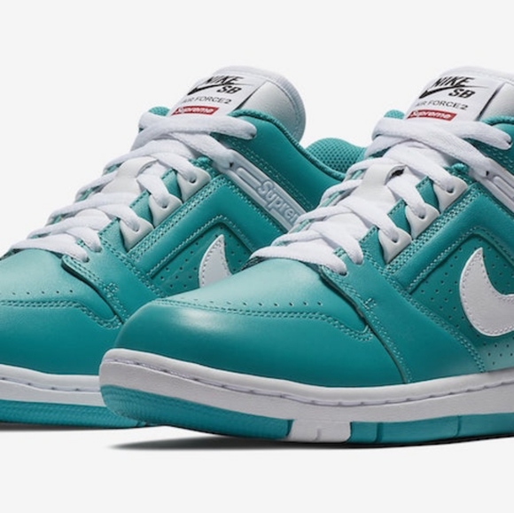 NIKE X SUPREME SB AIR FORCE 2 NEW @ RARE - Picture 8 of 8